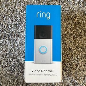 New in box Ring doorbell camera.